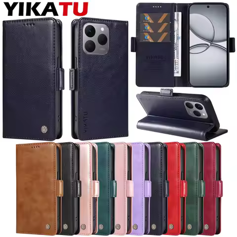Wallet Leather Case For OPPO A57S A58 A58X A60 A72 A73 A74 A76 A77 A78 A79 A80 A92S A93 A94 A95 A96 