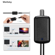 Wallsky&gt; Digital HDTV Signal Amplifier Booster For Cable TV Fox Antenna HD Channel 25db well