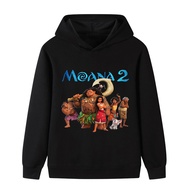 Moana Maui Unisex Kids Essentials Big Logo Hoodie Hooded Sweatshirt