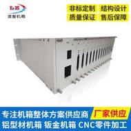 3U工控機箱音視頻處理器機箱混合矩陣機箱鋁型材分布式機箱外殼