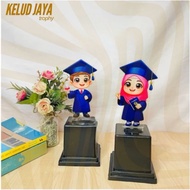 Custom Acrylic Graduation Trophy - Award Trophy