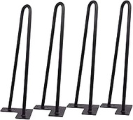 Metal Table Legs Heavy Duty DIY Hairpin Furniture Feet,Heavy Duty Furniture Table Legs Interchangeab