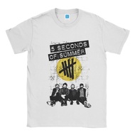 BAND - 5 Second Of Summer Photo T-Shirt - T-Shirt - Cotton Combed 24s