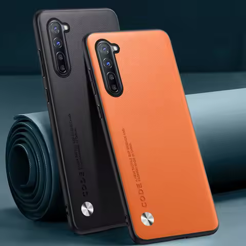 Luxury PU Leather Case For OPPO Find X2 Lite Back Cover Silicone Shockproof Protection Phone Case Fo