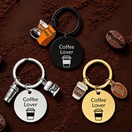 Coffee Lover Coffee Lover Stainless Steel Keychain