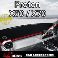 Proton X50 X70 X90 Proton S70 Dashboard Sun Protection Felt Mat Dashboard Cover Garnish Protection C
