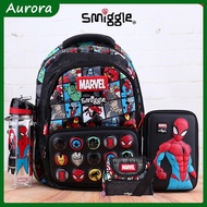 Smiggle MARVEL Backpack Boys backpack for primary Children Bag
