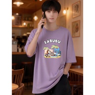 2Y507 [AIYOU] Lelaki Baju T Shirt Men Tshirt Clothes Round Neck Korean Style Crop Top Tops Oversized