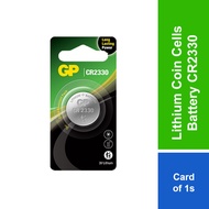 GP Lithium Coin Cells Battery CR2330 (Card of 1s)