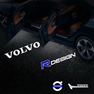 2x Car Led Door Laser Ghost Shadow Logo Projector Welcome Light For Volvo Rdesign V40 V60 S60 S90 XC