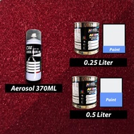 PZ15 Wine Red PZ16 Mahogany Supreme Pearl Metallic 370ml AK Paint 2K Aikka DIY Aerosol Cat Spray Bot