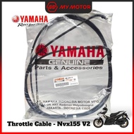 ORIGINAL YAMAHA NVX 155 V2 NVX V2 THROTTLE CABLE MINYAH CABLE THROTTLE CABLE NVX155 V2 BBP-F6301-01