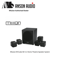 Mission M-Cube+SE 5.1 Home Theatre Speaker System