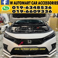 HONDA CIVIC FE 2022 FRONT GRILL GRANISH COVER- BLACK