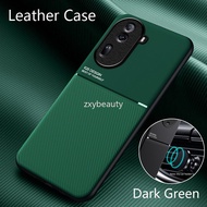 Leather texture Casing for OPPO Reno 11 Pro 5G 2023 Phone Case Magnetic Car Shockproof Cover For Reno11 11Pro Reno11Pro Back Cases
