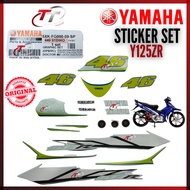Y125ZR Y125Z 46 THE DOCTOR ROSSI STRIPE BODY SET STICKER GRAPHIC STRICKER Y125 125Z 5XK-FG000-09-SP 