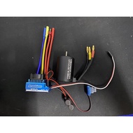 [READY STOCK] Brushless ESC + Brushless Motor Combo untuk rc 1/14, 1/12, 1/10, 60A/120A ESC, 3650 br