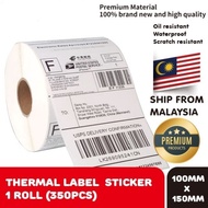A6 Thermal Sticker Thermal Paper Shopee Waybill Shipping Labe