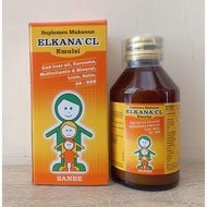 ELKANA CL SIRUP 120 ML DAN ELKANA SIRUP - MULTIVITAMIN ANAK