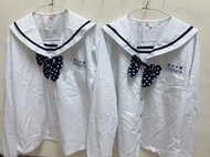 南台灣 1件 大尺碼 德光中學制服上衣 二手制服 二手學生制服 台灣學生制服 女學生襯衫 水手服