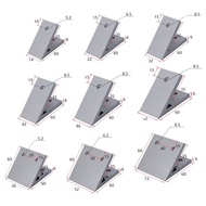 For Aluminum 45 Degree Corner Bracket for Profile Extrusion Connection 2020 3030