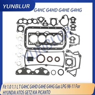G4HC G4HD G4HE G4HG Engine Part Cylinder Head Full Gasket Set Fit 1.0 1.1 L T Gas LPG For 98-11 HYUN