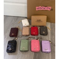 CDQ15 Zip Card Case Zipper Card Holder Wallet coin purse Coin Bag 15