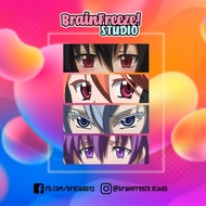 ANIME STIX: Akame Ga Kill Stickers - Matte Vinyl Waterproof Tear Resistant Sticker