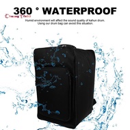 1 Piece Cajon Bag Cajon Backpack Black Oxford+Cotton 31.5x53CM Padded Bag with Handle and Shoulder S