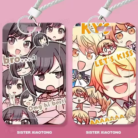 Project Sekai Anime Shinonome Ena Student Meal Card Set ID Set Bus Subway Card Sets Protective Case 