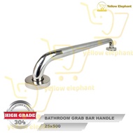 ♞Grab Bar Handrail Stainless Steel 304, / PWD Handle Balance Bar Anti Slip 25X500mm