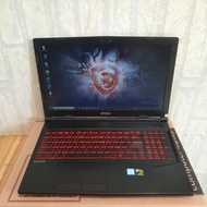 Laptop MSI Gaming GL62M 7REX Core i7-7700HQ Gen 8Th Ram 8/1Tb+128Gb DualVga Nvidia GeForce GTX 1050T
