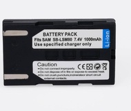 แบตกล้อง BAT SAMSUNG SB-LSM80 SB LSM80 7.4V 1000mAh Digital Camera Battery For SAMSUNG VP-DC165 VP-D