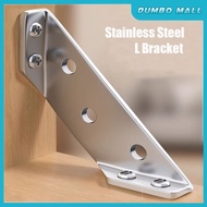 Stainless Steel L Bracket 90 Angle Shape Fixed Code Furniture Corner Support Bracket Sesiku L Rak
