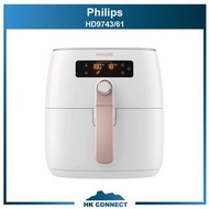 ＊限時優惠＊【原裝行貨】 Philips 飛利浦 HD9743/61 4.1公升 Premium 健康空氣炸鍋 白粉紅色