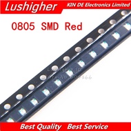 100pcs Red 0805 SMD LED Red Colour Diodes Light