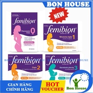 Femibion pregnancy vitamins No. 0,1,2,3, full bill, genuine