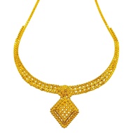 916 Gold Dubai Necklace
