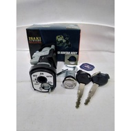 IGNITION KEY (ASSY) BEAT ESP 2017 (K81) (ISAKI) CONTACT KEY SET BEAT FI ESP 2017-2019 STREETBEAT K81