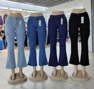 Bootcut Cargo For Women/ Women's Bootcut Cargo Jeans Pants/ Bootcut 6 Pockets Jeans Pants For Women