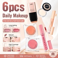 Affordable 6-Piece Full Face Cosmetic Gift Set - Perfect Present for Student Girls, Choice Official 