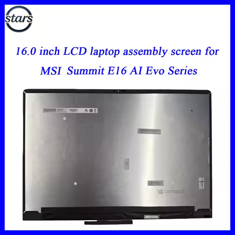 Touch LCD Screen Assembly Replacement For MSI Creator Z16 SummitE16 AI EVOFlip MS-1591 1592 1593 B16