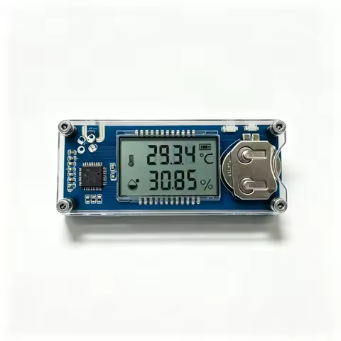 Swiss SHT45 Sensor High Precision Temperature and Humidity Meter Incubation Laboratory Cigar Cabinet