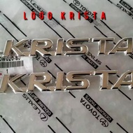EMBLEM LOGO TOYOTA KIJANG KRISTA