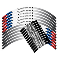 Phản Quang Xe Máy vành bánh xe Hub sticker cho Suzuki GSX 250 r 400 600 750 GSX-R 1000 gsxr600