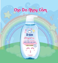 Sữa Tắm Gội Dnee 380ml Tắm Gội Toàn Thân Cho Bé Dưới 03 Tuổi Dnee Organic An Toàn Dịu Nhẹ