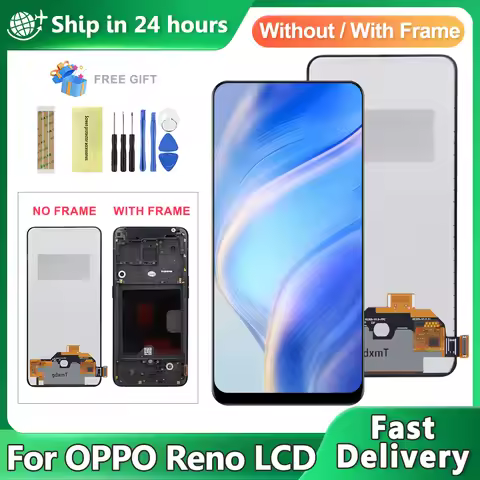 Screen for Oppo Reno PCAM00 PCAT00 CPH1917 LCD Display Touch Panel Sensor Digitizer Assembly Reno Sc