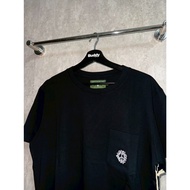 DENIM TEARS Peace Wreath Pocket Tee-Black
