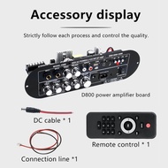 Audio Amplifier Board Channel 2.1 Bluetooth 5.0 50W+50W+100W HiFi Power Amp with High Low Frequency 
