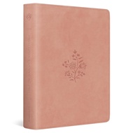 ESV Single Column Journaling Bible (TruTone, Pink, Wildflower Design)